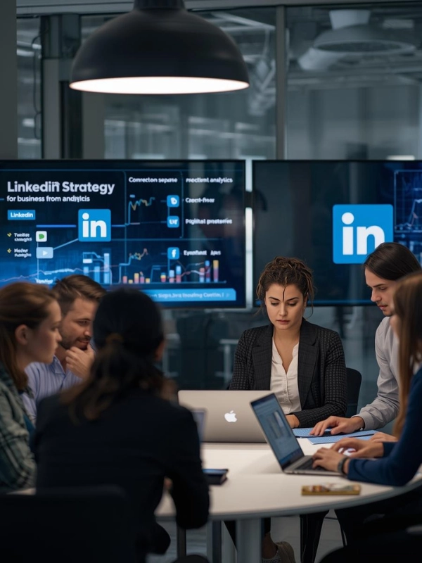 team di linkedin al lavoro